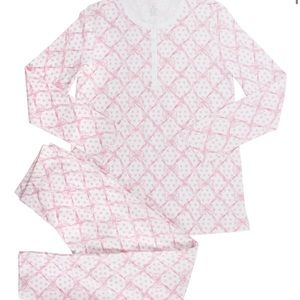 Roller Rabbit X LoveShackFancy Baby Bow Hearts Women's Pajama